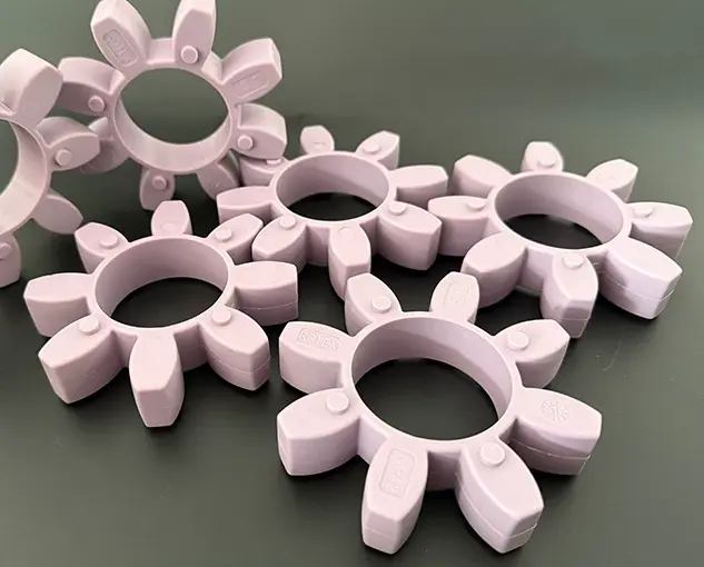 GR Curved Jaw Coupling Spider ROTEX Elastomer Insert GR65/GR75/GR90/GR100 by IKSONIC CO., LTD. China factory manufacturer supplier