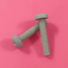 High Temperature PEEK Screws Cross Recessed Pan Head Machine Screws M1.2-8 High Strength Insulation Bolts by IKSONIC CO., LTD. China factory manufacturer supplier