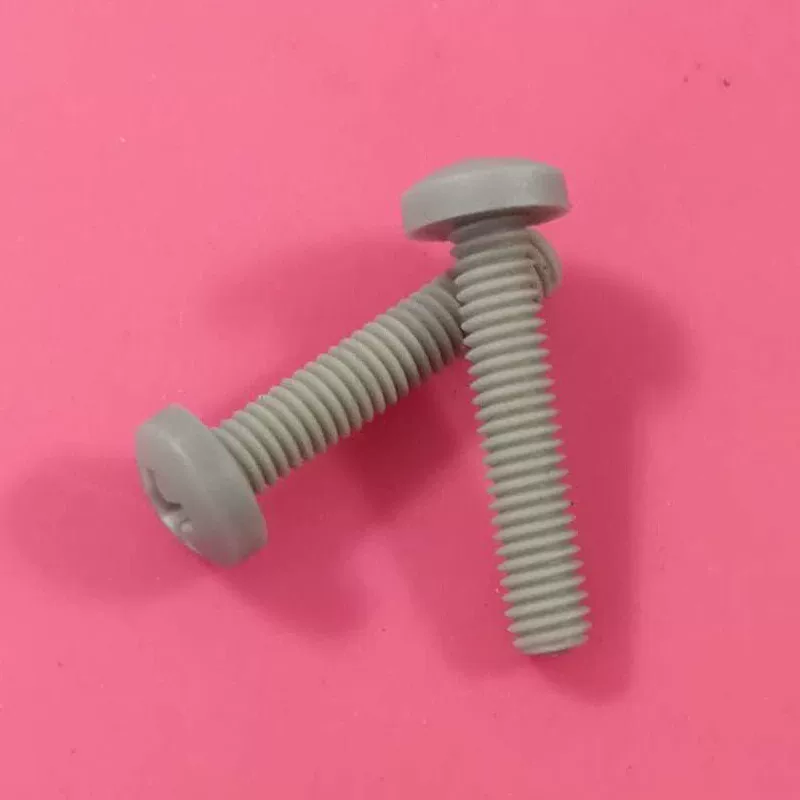 High Temperature PEEK Screws Cross Recessed Pan Head Machine Screws M1.2-8 High Strength Insulation Bolts by IKSONIC CO., LTD. China factory manufacturer supplier