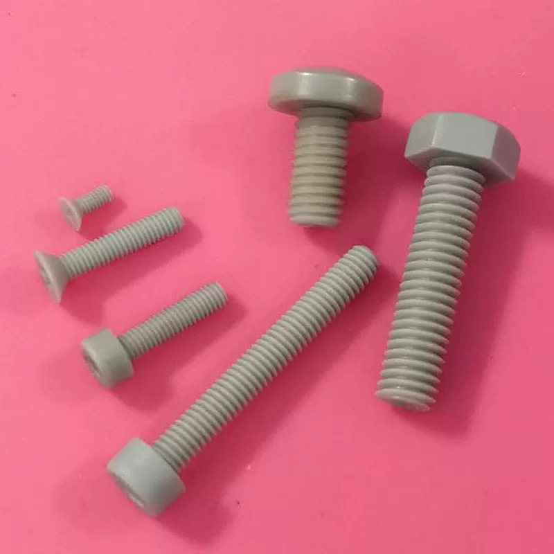 High Temperature PEEK Screws Cross Recessed Pan Head Machine Screws M1.2-8 High Strength Insulation Bolts by IKSONIC CO., LTD. China factory manufacturer supplier