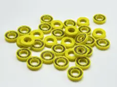 Imported Yellow UHMWPE UPE Spring Energized Seal Customizable by IKSONIC CO., LTD. China factory manufacturer supplier