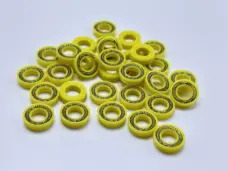 Imported Yellow UHMWPE UPE Spring Energized Seal Customizable by IKSONIC CO., LTD. China factory manufacturer supplier