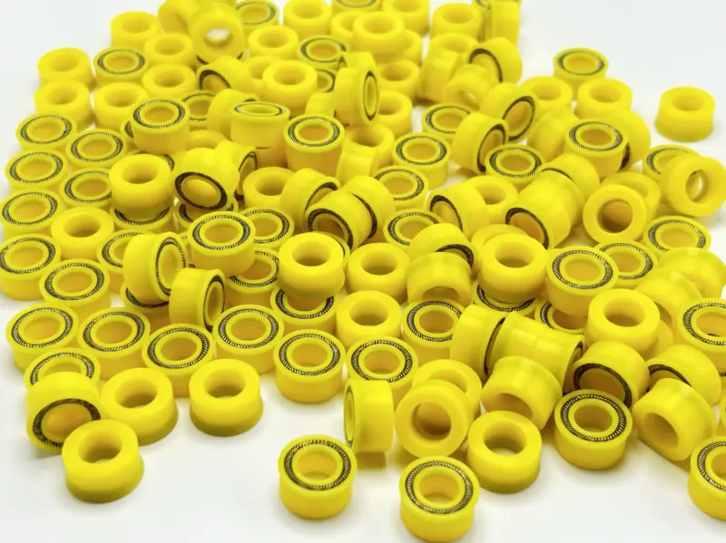 Imported Yellow UHMWPE UPE Spring Energized Seal Customizable by IKSONIC CO., LTD. Imported Yellow UHMWPE UPE Spring Energized Seal Customizable by IKSONIC CO., LTD. China factory manufacturer supplier