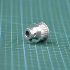 MXL-6 Timing Pulley 18 Teeth 5mm/6.35mm Bore Aluminum with Set Screw for 3D Printer DIY Parts by IKSONIC CO., LTD. China factory manufacturer supplier
