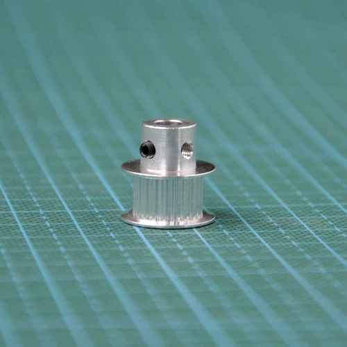 MXL-6 Timing Pulley 18 Teeth 5mm/6.35mm Bore Aluminum with Set Screw for 3D Printer DIY Parts by IKSONIC CO., LTD. China factory manufacturer supplier