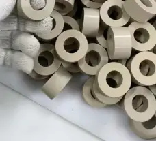 Natural PEEK Bushings Sleeves Fasteners Washers Wear-Resistant Self-Lubricating High Temperature Polyether Ether Ketone by IKSONIC CO., LTD. China factory manufacturer supplier