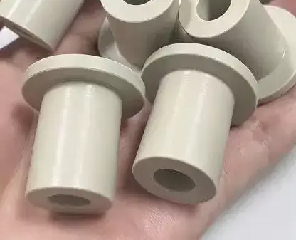 Natural PEEK Bushings Sleeves Fasteners Washers Wear-Resistant Self-Lubricating High Temperature Polyether Ether Ketone by IKSONIC CO., LTD. Natural PEEK Bushings Sleeves Fasteners Washers Wear-Resistant Self-Lubricating High Temperature Polyether Ether Ketone by IKSONIC CO., LTD. China factory manufacturer supplier