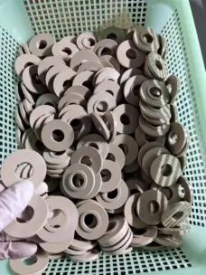 PEEK Bushing Wear-Resistant Polyether Ether Ketone Bushing Custom Machining by IKSONIC CO., LTD. China factory manufacturer supplier