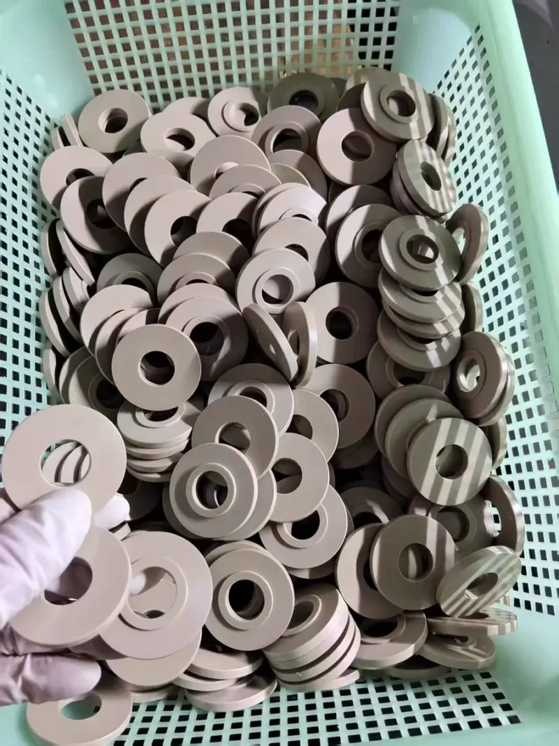 PEEK Bushing Wear-Resistant Polyether Ether Ketone Bushing Custom Machining by IKSONIC CO., LTD. China factory manufacturer supplier