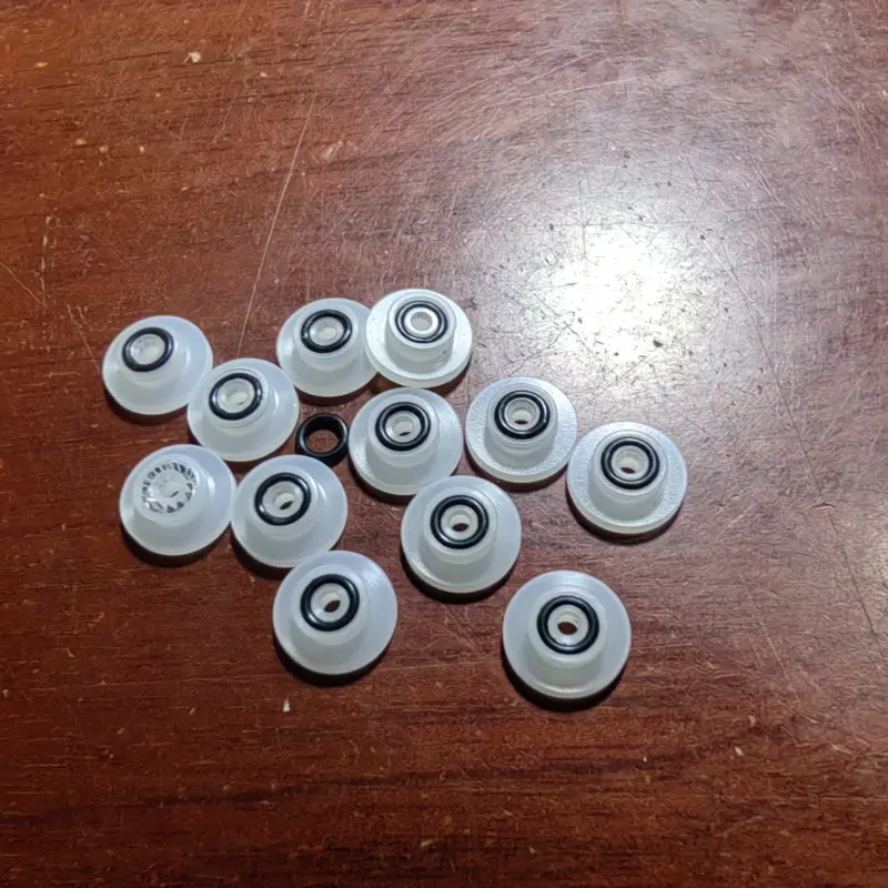 Piezo Valve Needle Seal Ring High Temperature Corrosion Resistant Dispensing Valve Gasket by IKSONIC CO., LTD. China factory manufacturer supplier