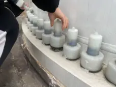 Protection Cap for Anchor Bolts Wind Turbine Foundation Bolt Cover Dust Cap Wind Power Accessories by IKSONIC CO., LTD. China factory manufacturer supplier