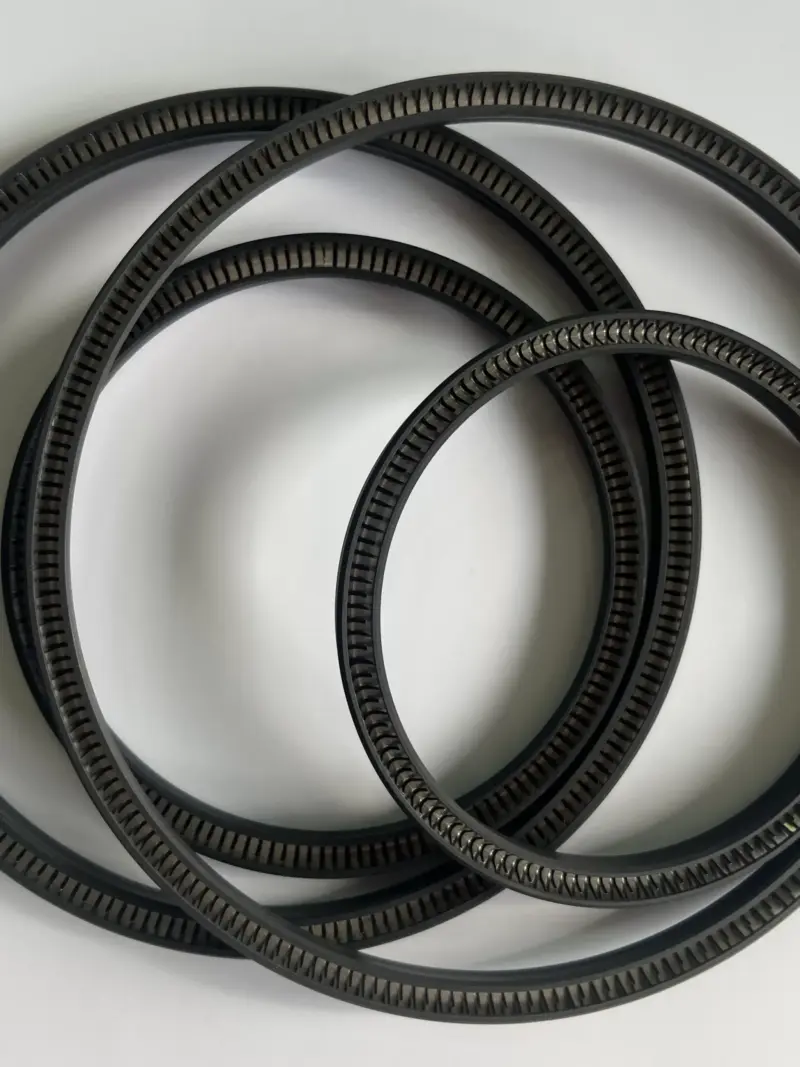 PTFE Carbon Fiber Spring Energized Seal for Housing by IKSONIC CO., LTD. China factory manufacturer supplier