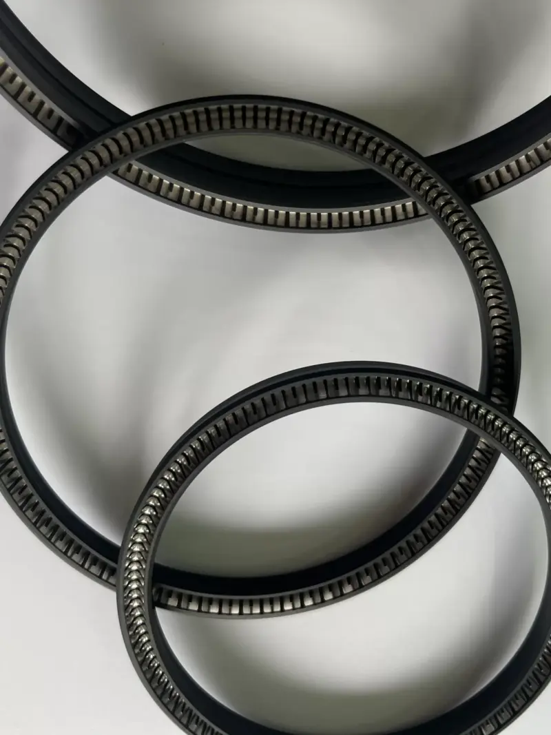 PTFE Carbon Fiber Spring Energized Seal for Housing by IKSONIC CO., LTD. China factory manufacturer supplier
