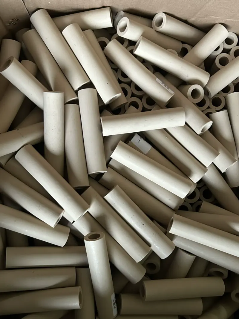 PTFE Filled Rod Tube Material Carbon Fiber Filled Wear Resistant High Temperature Food Grade Polyester Customizable by IKSONIC CO., LTD. China factory manufacturer supplier