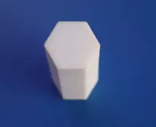 PTFE Hexagon Nut M6 8 PTFE Screw Bolt Teflon Plastic Hex Nut by IKSONIC CO., LTD. China factory manufacturer supplier