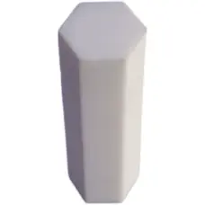 PTFE Hexagon Nut M6 8 PTFE Screw Bolt Teflon Plastic Hex Nut by IKSONIC CO., LTD. China factory manufacturer supplier