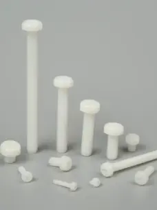 Round Cross Nylon Screws Plastic Bolts Pan Head Nylon Screws Round Head Insulation Screws White M2-M8 by IKSONIC CO., LTD. China factory manufacturer supplier
