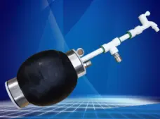 Thickened Inflatable Expansion Bladder with Center Hole Pipe-Through Type Positive and Negative Pressure Hollow Bladder for Pipeline Repair High Pressure Sealing Bladder by IKSONIC CO., LTD. China factory manufacturer supplier