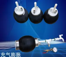 Thickened Inflatable Expansion Bladder with Center Hole Pipe-Through Type Positive and Negative Pressure Hollow Bladder for Pipeline Repair High Pressure Sealing Bladder by IKSONIC CO., LTD. China factory manufacturer supplier