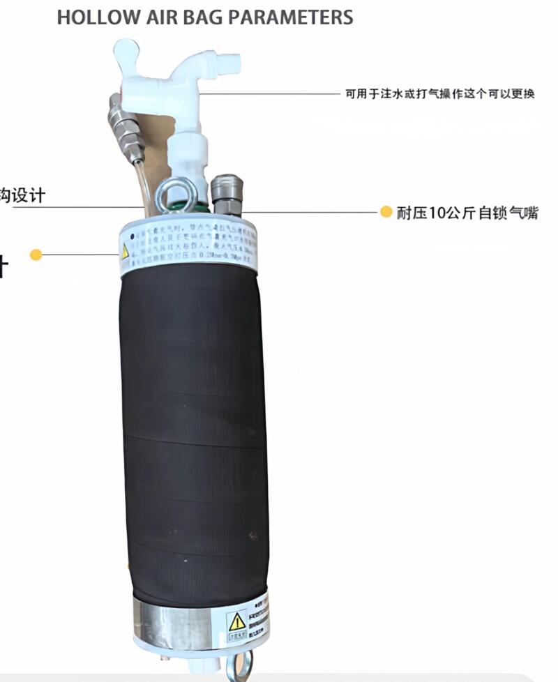 Water Test High Pressure Rubber Bladder Pipe Plug Inflatable Seal for Plugging and Grouting by IKSONIC CO., LTD. China factory manufacturer supplier