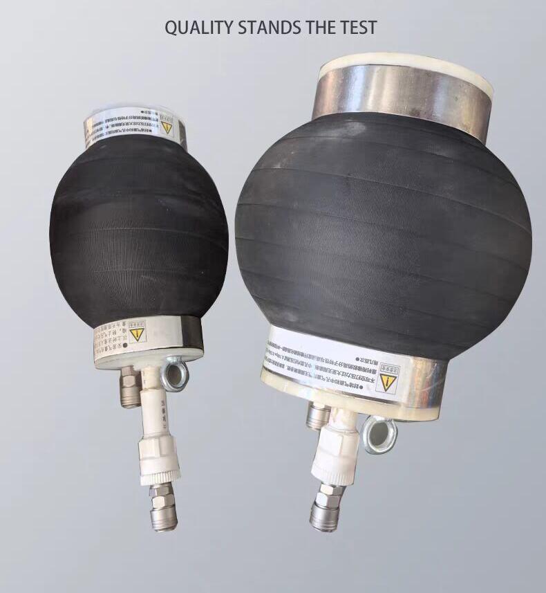 Water Test High Pressure Rubber Bladder Pipe Plug Inflatable Seal for Plugging and Grouting by IKSONIC CO., LTD. China factory manufacturer supplier
