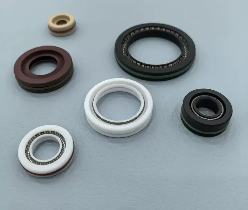 Bal Seal High Speed Rotary Oil Seal LKS Spring Energized PTFE Seal by IKSONIC CO., LTD. China factory manufacturer supplier