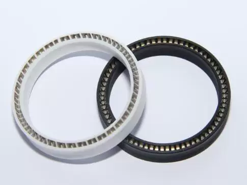 Carbon Fiber PTFE Spring Energized Seal for High Speed Rotary Reciprocating Oil Seal High Temperature Corrosion Resistant by IKSONIC CO., LTD. China factory manufacturer supplier