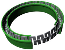 Carbon Fiber PTFE Spring Energized Seal for High Speed Rotary Reciprocating Oil Seal High Temperature Corrosion Resistant by IKSONIC CO., LTD. China factory manufacturer supplier