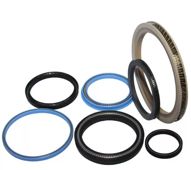 Carbon Fiber PTFE Spring Energized Seal for High Speed Rotary Reciprocating Oil Seal High Temperature Corrosion Resistant by IKSONIC CO., LTD. China factory manufacturer supplier