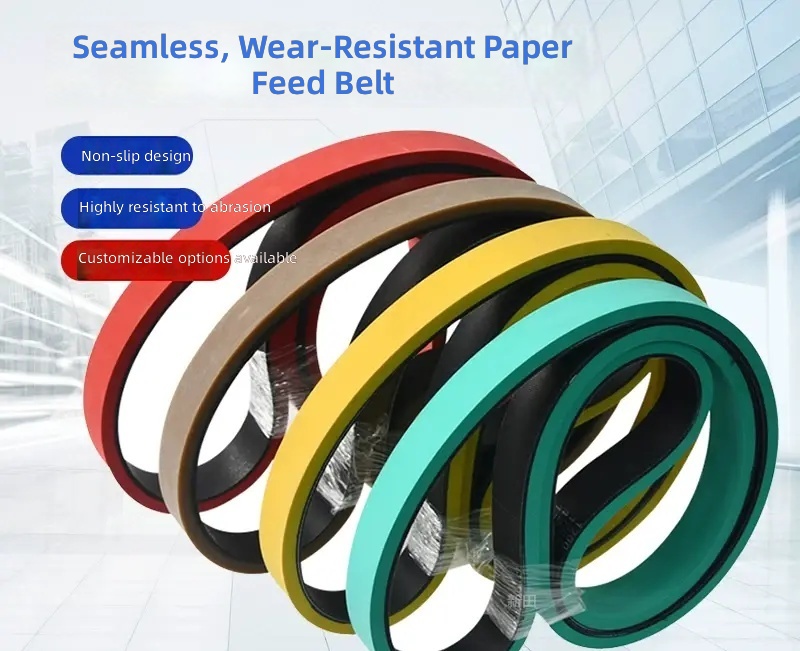 Carton Folder Gluer Machine Belt – Slotting, Window Patching, Folding, Gluing & Feeding Conveyor Belt by IKSONIC CO., LTD. Carton Folder Gluer Machine Belt - Slotting, Window Patching, Folding, Gluing & Feeding Conveyor Belt by IKSONIC CO., LTD. China factory manufacturer supplier