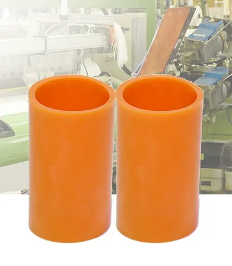 Corona Treater Silicone Sleeve 32-200mm ID Wear High Temp Resistant Orange Silicone Tube by IKSONIC CO., LTD. China factory manufacturer supplier