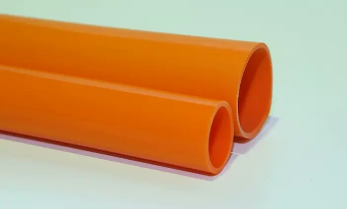 Corona Treater Silicone Sleeve 32-200mm ID Wear High Temp Resistant Orange Silicone Tube by IKSONIC CO., LTD. China factory manufacturer supplier