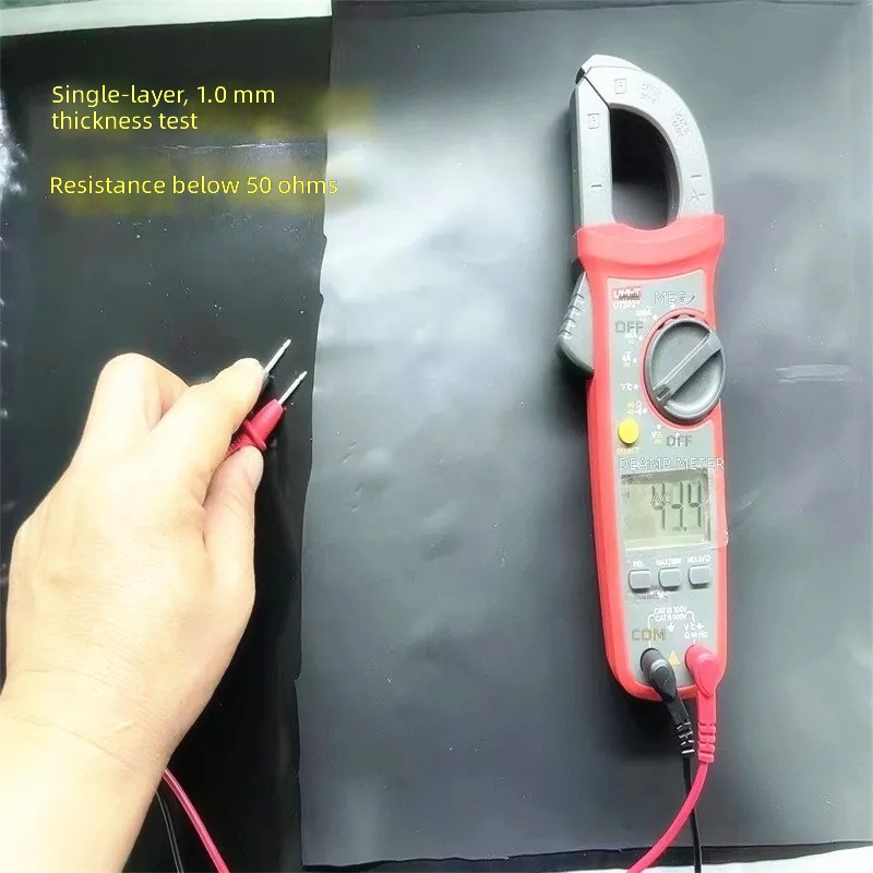 Custom Conductive Rubber Gasket EMI Shielding Sheet for Electronics by IKSONIC CO., LTD. China factory manufacturer supplier