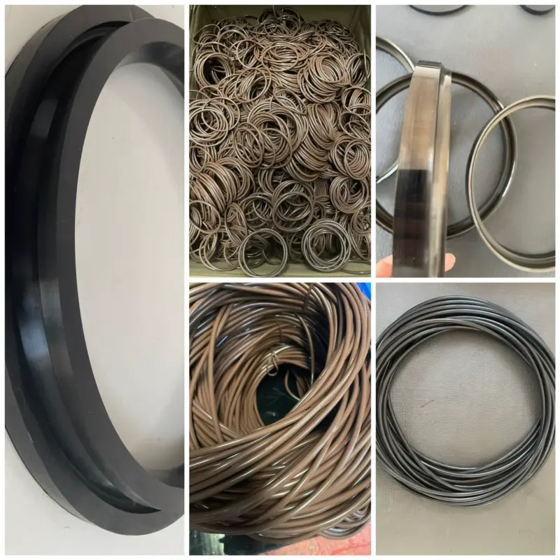 Custom Dome Valve Seal Ring Black High Temperature Resistant Anti-Aging Insert Dome Valve Seal DN300 DN200 by IKSONIC CO., LTD. China factory manufacturer supplier