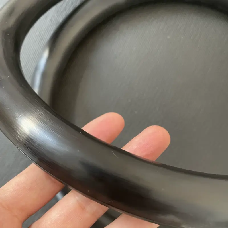 Custom Dome Valve Seal Ring Black High Temperature Resistant Anti-Aging Insert Dome Valve Seal DN300 DN200 by IKSONIC CO., LTD. China factory manufacturer supplier