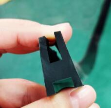 Custom H-Shape Rubber Seal Strip Wear-Resistant Molded H-Type Rubber Seal for Door/Window/Cabinet/Equipment Oil-Resistant and Compression-Resistant by IKSONIC CO., LTD. China factory manufacturer supplier