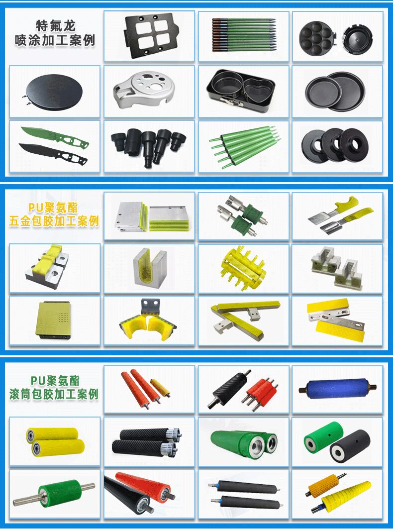 Custom PU Polyurethane Rubber Coating Service - Imported Material Wear Resistant & Shock Absorbing by IKSONIC CO., LTD. China factory manufacturer supplier