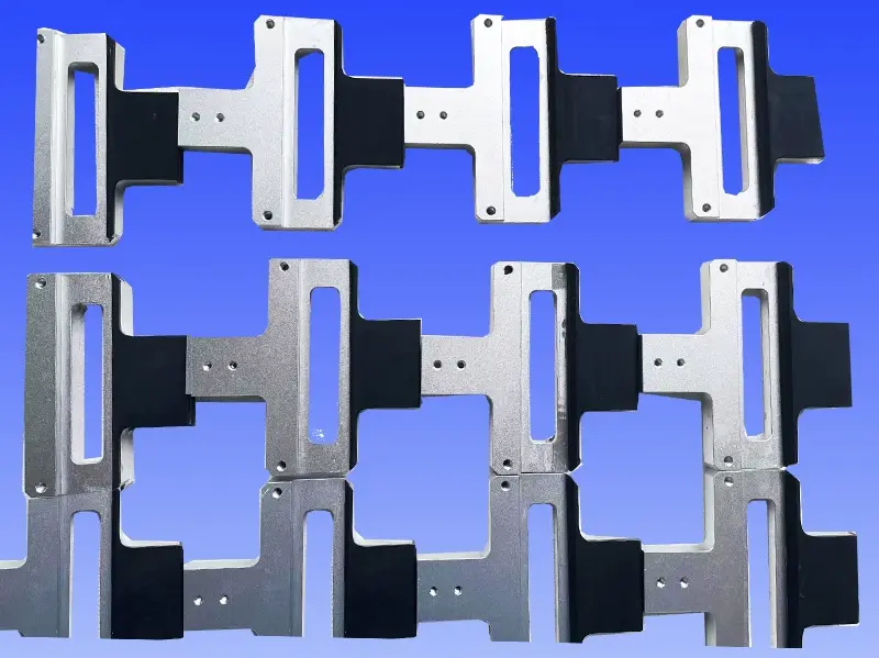 Custom Rubber Coating Metal Parts Aluminum Stainless Steel Polyurethane Wear-Resistant Roller Fabrication by IKSONIC CO., LTD. China factory manufacturer supplier