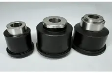 Custom Rubber to Metal Bonded Parts Machining Non-Standard Rubber Protective Sleeve by IKSONIC CO., LTD. China factory manufacturer supplier