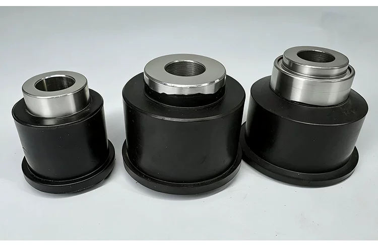 Custom Rubber to Metal Bonded Parts Machining Non-Standard Rubber Protective Sleeve by IKSONIC CO., LTD. China factory manufacturer supplier