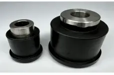 Custom Rubber to Metal Bonded Parts Machining Non-Standard Rubber Protective Sleeve by IKSONIC CO., LTD. China factory manufacturer supplier