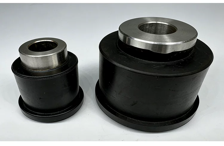 Custom Rubber to Metal Bonded Parts Machining Non-Standard Rubber Protective Sleeve by IKSONIC CO., LTD. China factory manufacturer supplier