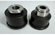 Custom Rubber to Metal Bonded Parts Machining Non-Standard Rubber Protective Sleeve by IKSONIC CO., LTD. China factory manufacturer supplier