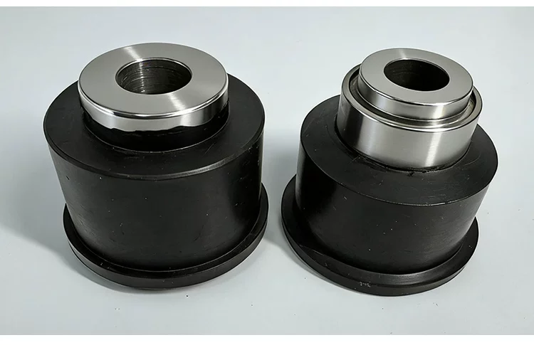 Custom Rubber to Metal Bonded Parts Machining Non-Standard Rubber Protective Sleeve by IKSONIC CO., LTD. China factory manufacturer supplier