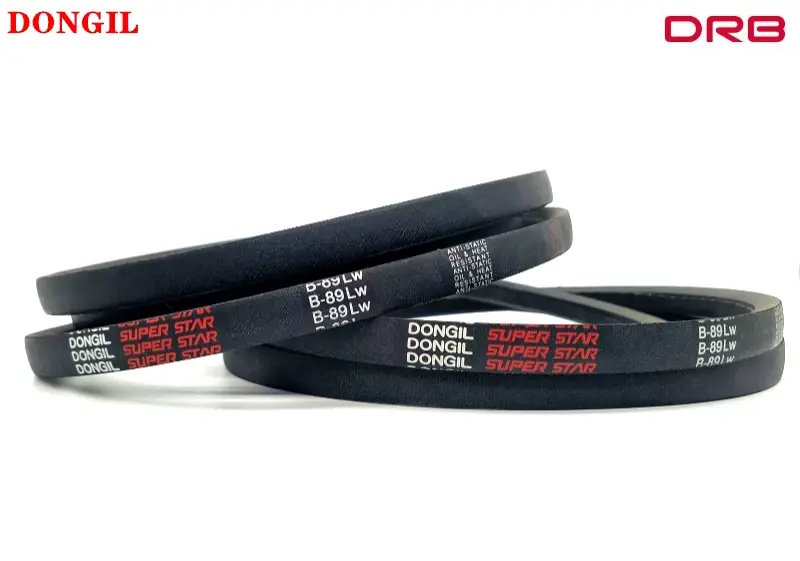 DONGIL Korea Imported Wrapped V-Belt B-55 B-56 B-57 LW Transmission Belt by IKSONIC CO., LTD. DONGIL Korea Imported Wrapped V-Belt B-55 B-56 B-57 LW Transmission Belt by IKSONIC CO., LTD. China factory manufacturer supplier