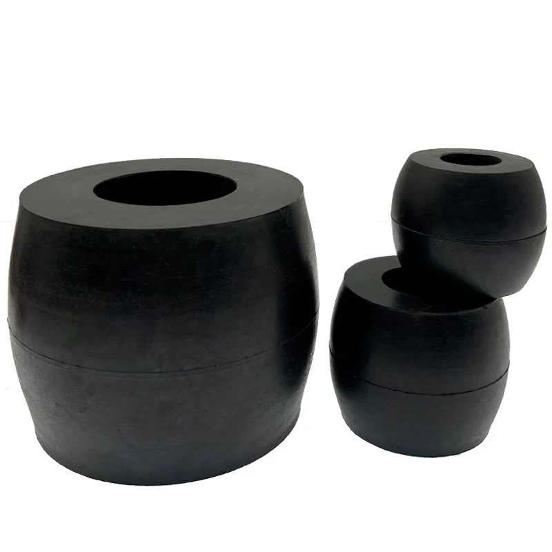Drum Type Buffer Bushing Polyurethane High Temperature Resistant Elastic Cushion Industrial Rubber Damping Sleeve by IKSONIC CO., LTD. China factory manufacturer supplier