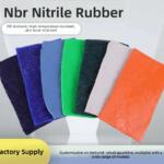 Eco-Friendly NBR Rubber Compound ROSH REACH High Temperature Oil Abrasion Resistant Custom Color by IKSONIC CO., LTD. China factory manufacturer supplier