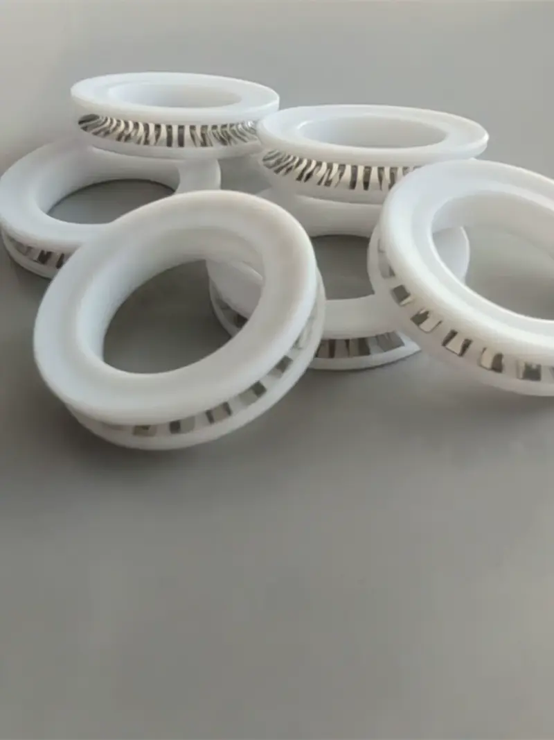 End Face V-Spring High Pressure Wear-Resistant PTFE Face Seal by IKSONIC CO., LTD. End Face V-Spring High Pressure Wear-Resistant PTFE Face Seal by IKSONIC CO., LTD. China factory manufacturer supplier