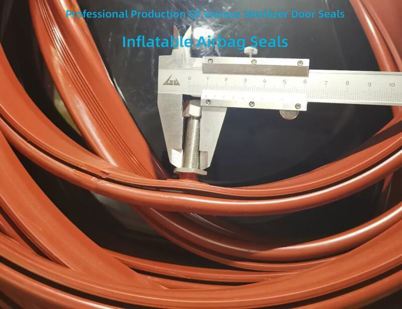 Ethylene Oxide Sterilizer Door Inflatable Seal Silicone Airbag Custom High Temp by IKSONIC CO., LTD. China factory manufacturer supplier