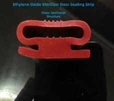 Ethylene Oxide Sterilizer Door Inflatable Seal Silicone Airbag Custom High Temp by IKSONIC CO., LTD. China factory manufacturer supplier